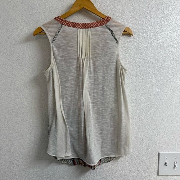 Anthropologie Ranna Gill Medium Padmini embroidered tank size small - Picture 2 of 4